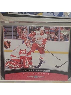 Andres Eriksson Hockey Card